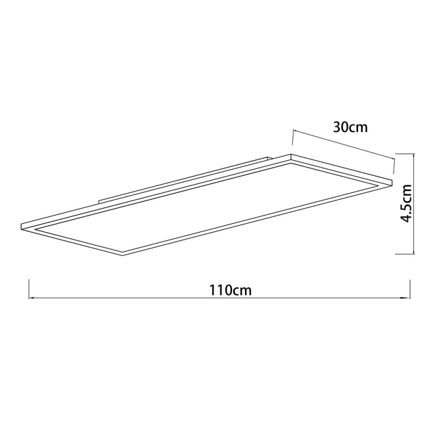 Maiken LED Large Panel Light 32W 3CCT White