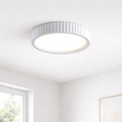 Mallory Plaster LED Small Ceiling Light 20W 3CCT White