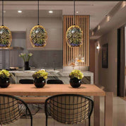 Moravian Pendant Light Chrome