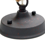 Vintage Pipe Pendant Light in Rusty