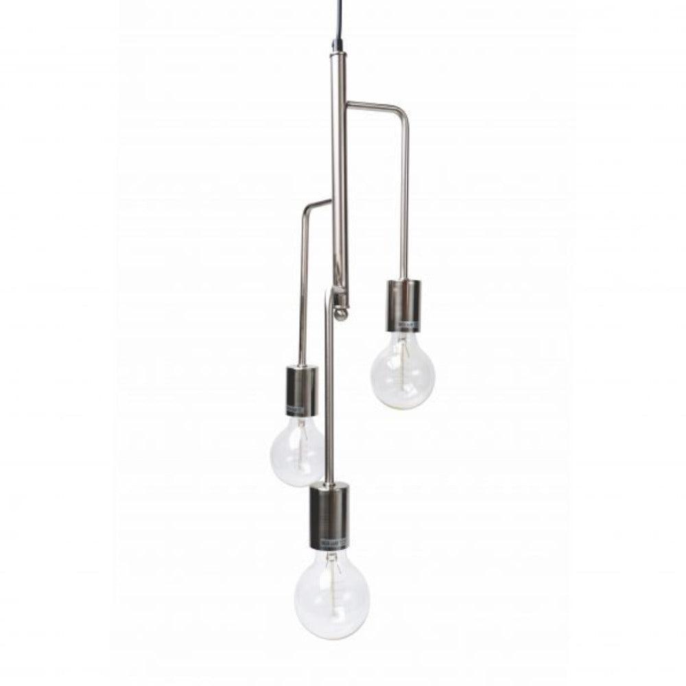 Rohan Pendant Light Satin Chrome