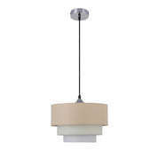 Isabelle 1LT Pendant Off White