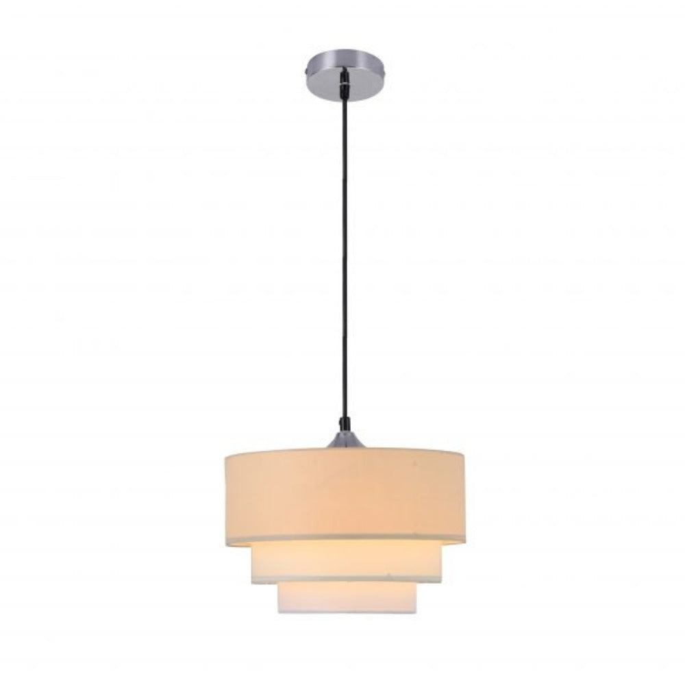 Isabelle 1LT Pendant Off White