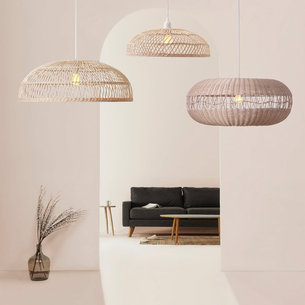 Amara Rattan Pendant Light Small