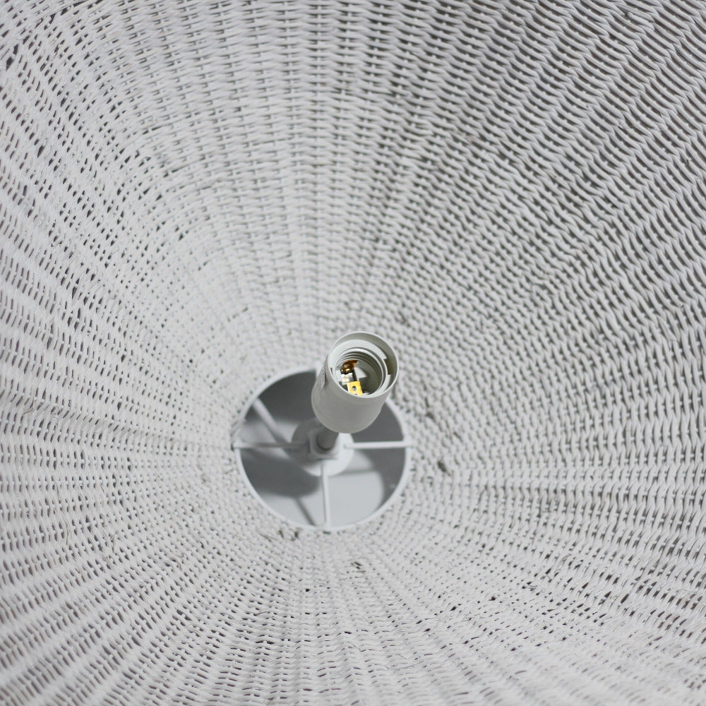 Adaya Rattan Pendant Light - White