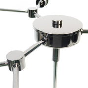 Grette 6 Lights Pendant Light Pearl Black & Opal
