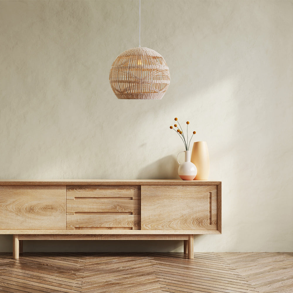Adasha Rattan Pendant Light