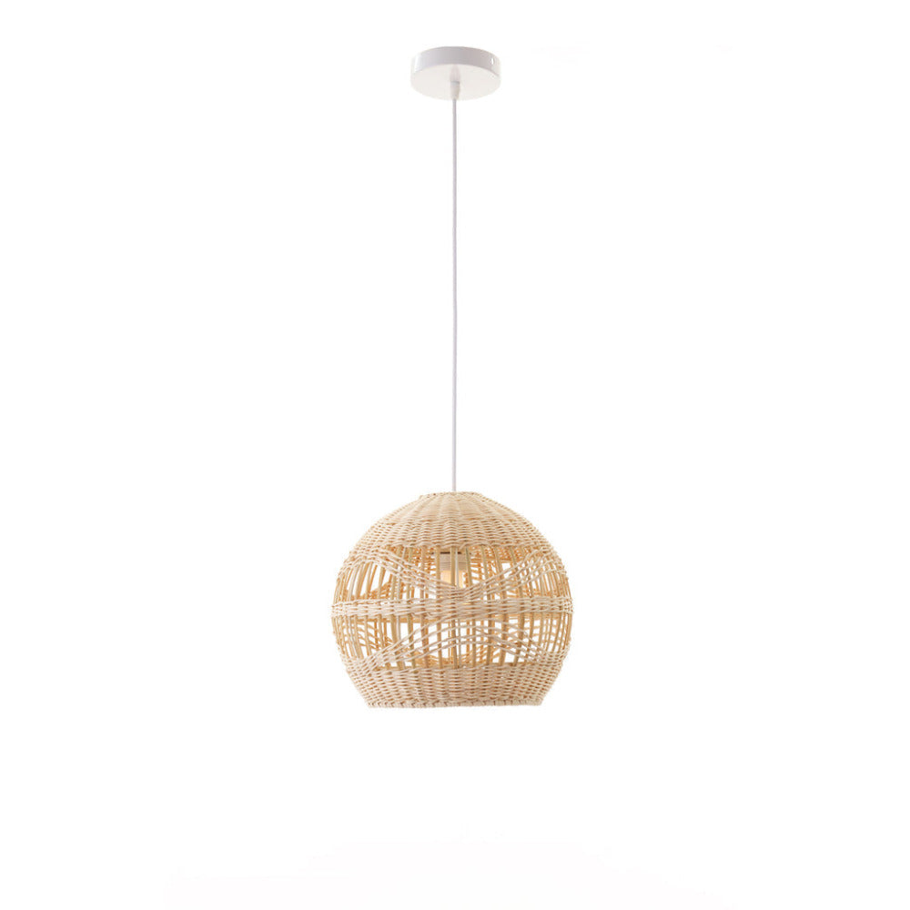 Adasha Rattan Small Pendant Light