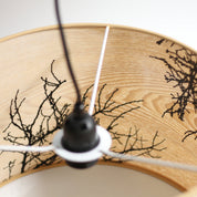 Sylvie 1 Light Pendant Wood