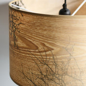 Sylvie 1 Light Pendant Wood