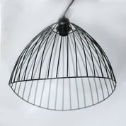 Gloria 1 Light Pendant Black