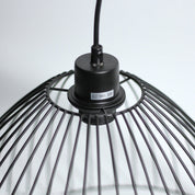 Gloria 1 Light Pendant Black