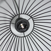 Gloria 1 Light Pendant Black
