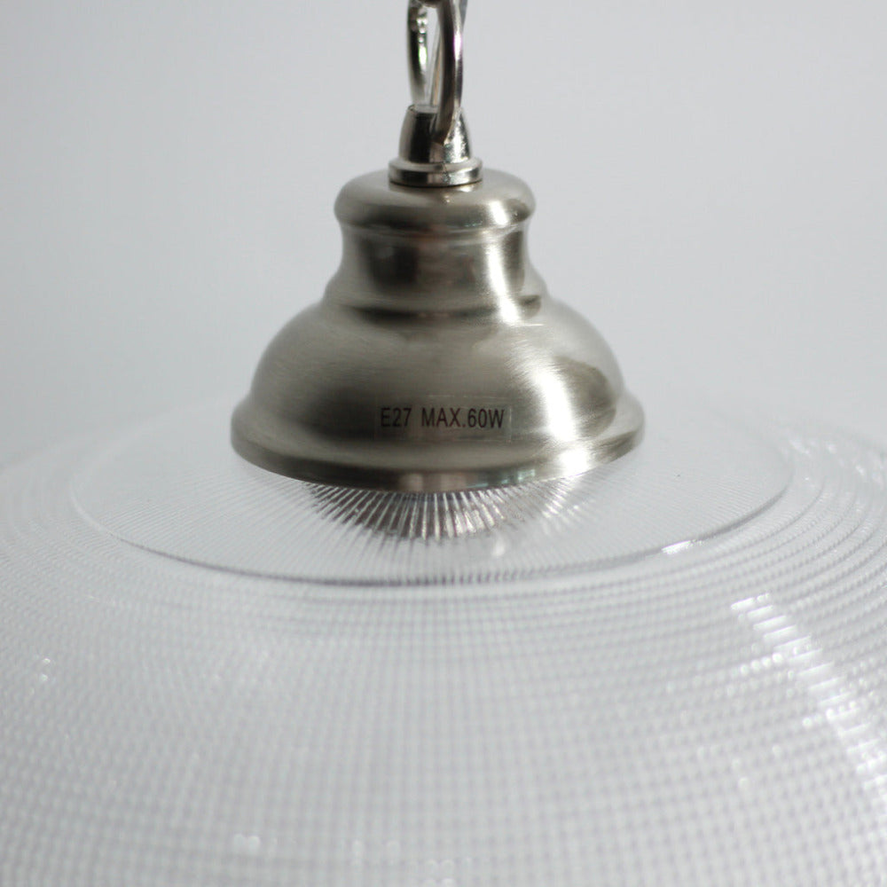Aviva 1 Light Pendant Satin Chrome