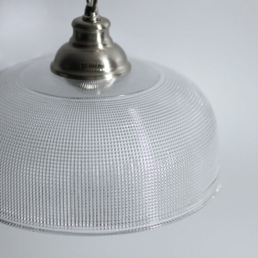Aviva 1 Light Pendant Satin Chrome