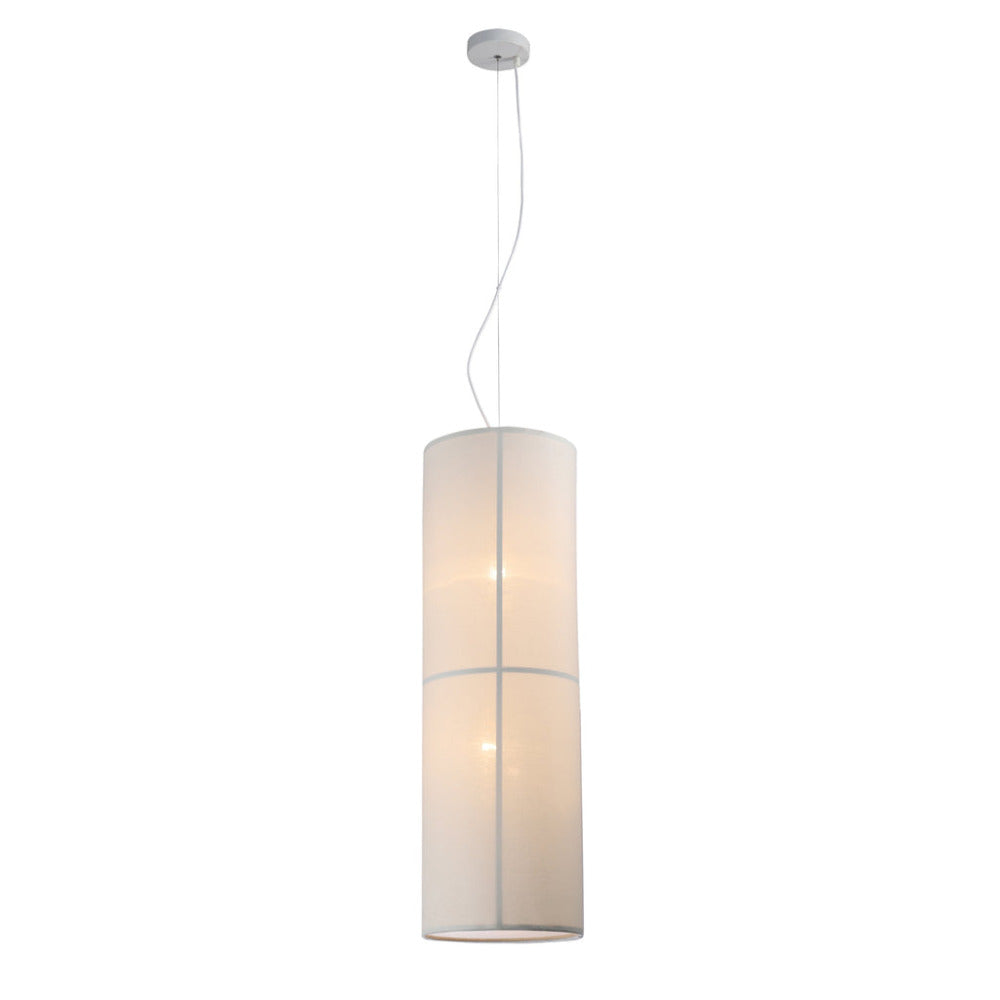 Ailsa 1 Light Pendant White