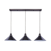 Brightyts 3 Light Island Pendant Pewter
