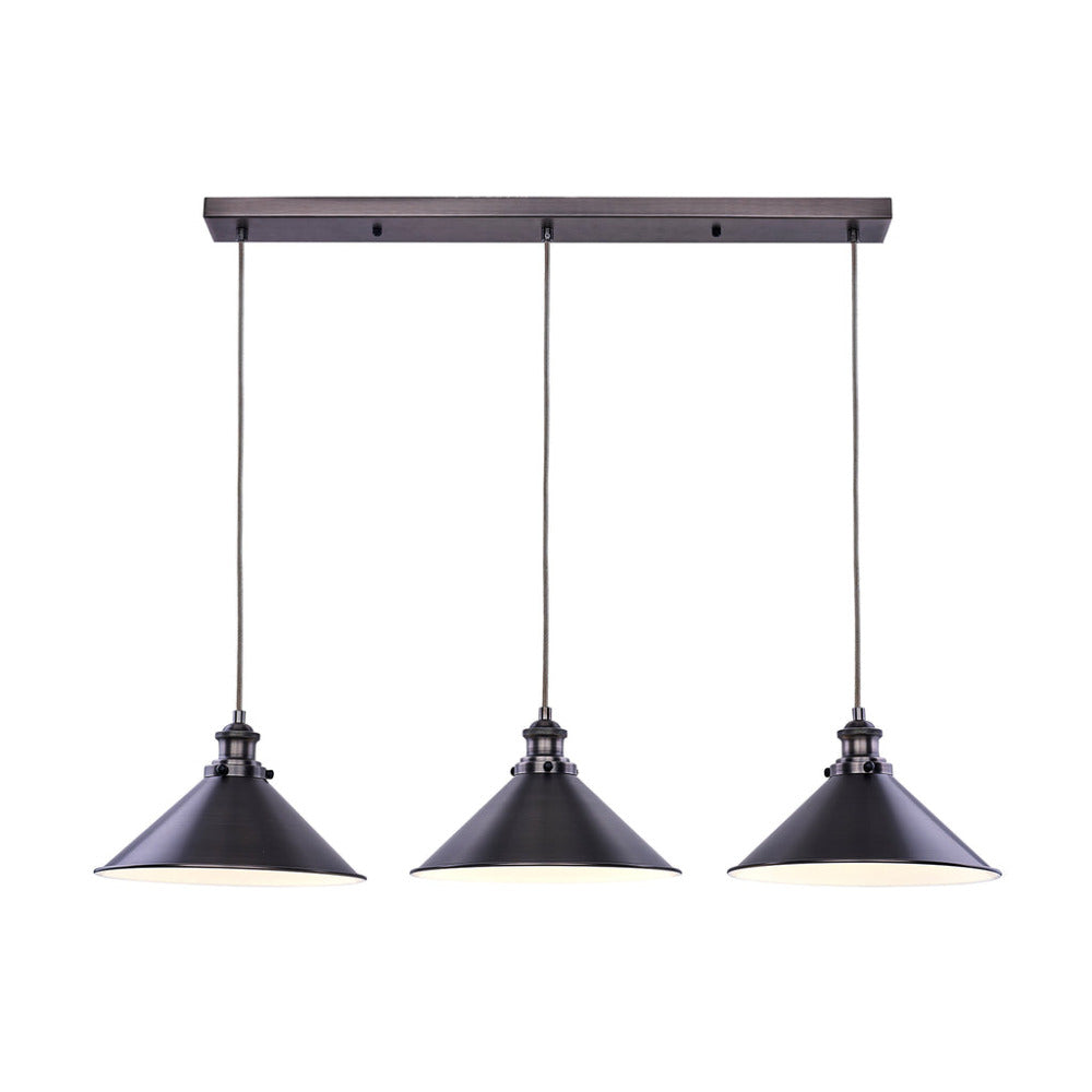 Brightyts 3 Light Island Pendant Pewter