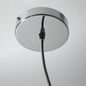 Casablance 1 Light Large Pendant Chrome & Clear
