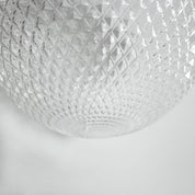 Casablance 1 Light Small Pendant Chrome & Clear