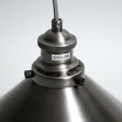 Brightyts 1 Light Pendant Pewter