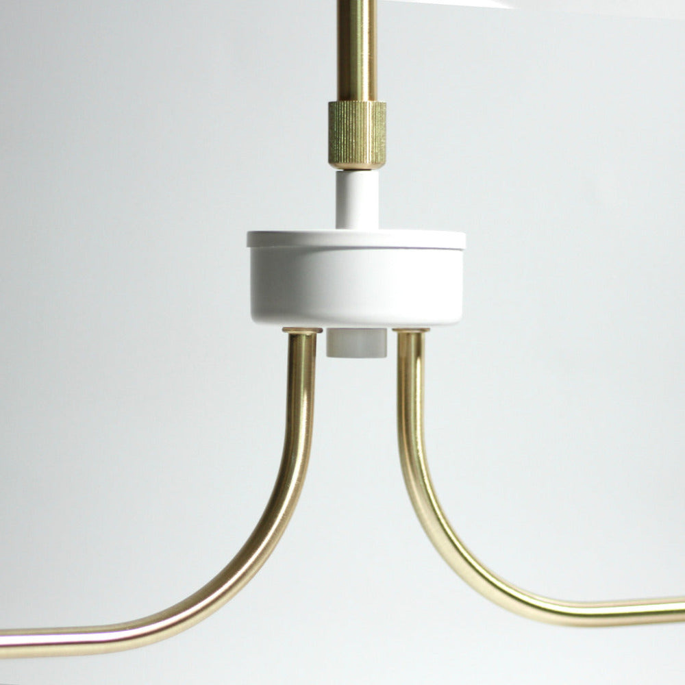 Baina 2 Light Pendant White