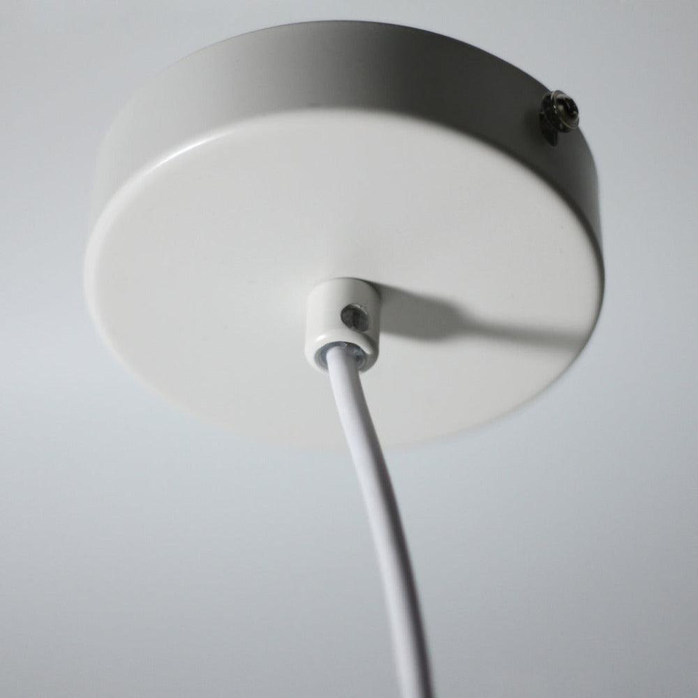 Baina 1 Light Pendant White