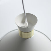 Baina 1 Light Pendant White