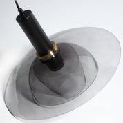 Pabla 1 Light Pendant Grey