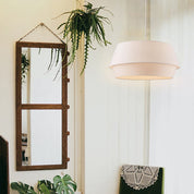 Elisa Pendant Light White Metal