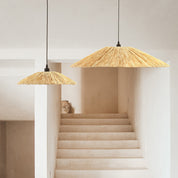 Lucia Pendant Light W800mm Natural Raffia Grass