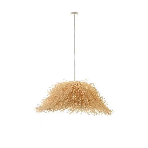 Harley Rattan Pendant Light Natural & Cream
