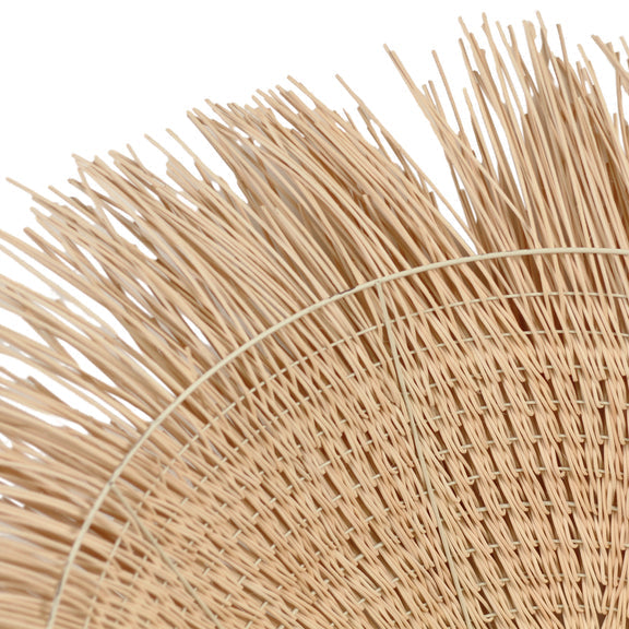 Harley Rattan Pendant Light Natural & Cream
