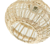 Loom Rattan Pendant Light Cream & Natural