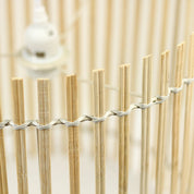 Bree Bamboo Pendant Light Cream & Natural