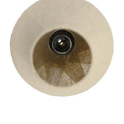 Vespera Diamond Pendant Light Black & Linen