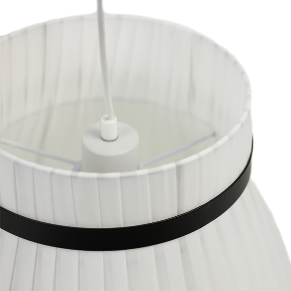 Bellina Large Bell Pendant Light White