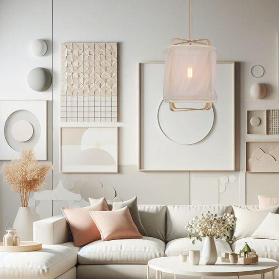 Bohan Large Pendant Light White