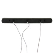 Pivota 3 Lights Pendant Light Black