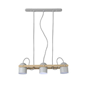 Pivota 3 Lights Pendant Light White