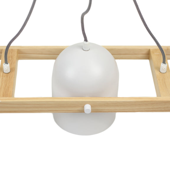 Pivota 3 Lights Pendant Light White