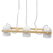 Pivota 3 Lights Pendant Light White
