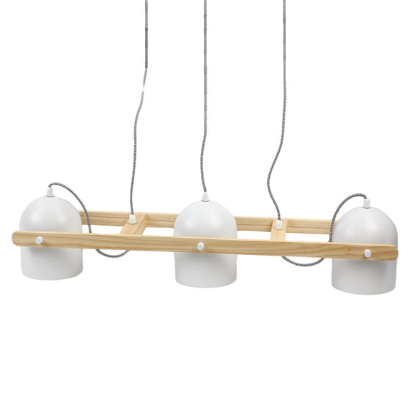 Pivota 3 Lights Pendant Light White