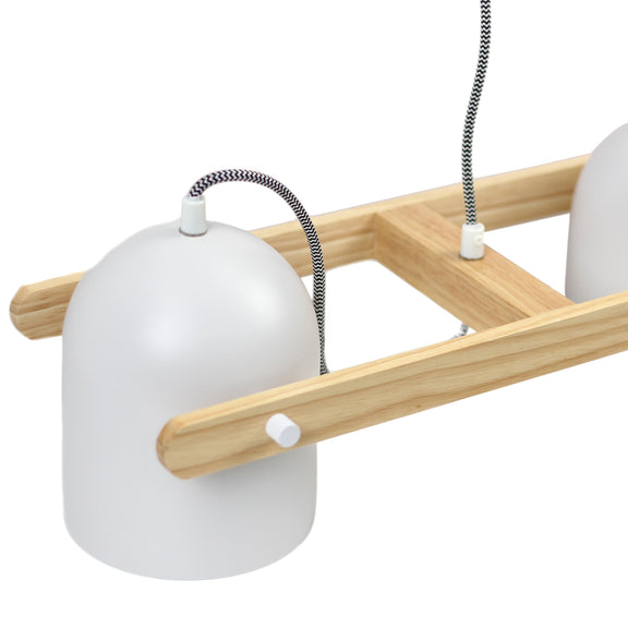 Pivota 3 Lights Pendant Light White