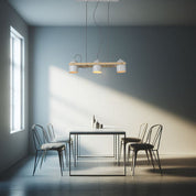 Pivota 3 Lights Pendant Light White