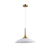 Discia Large Pendant Light Copper & White
