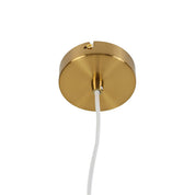 Discia Large Pendant Light Copper & White