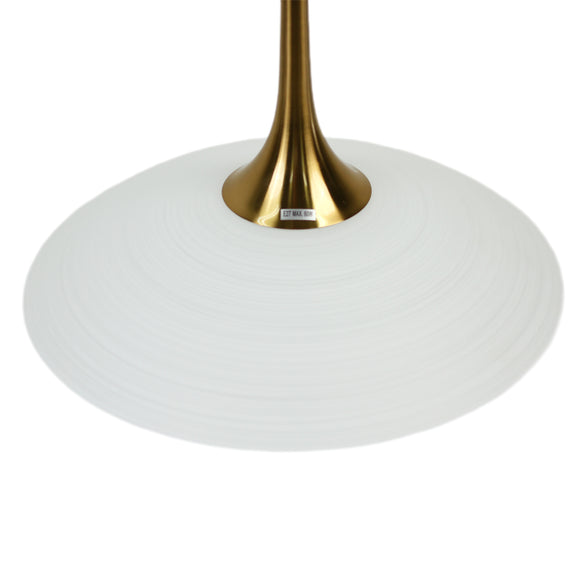 Discia Large Pendant Light Copper & White