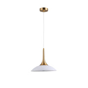 Discia Small Pendant Light Copper & White