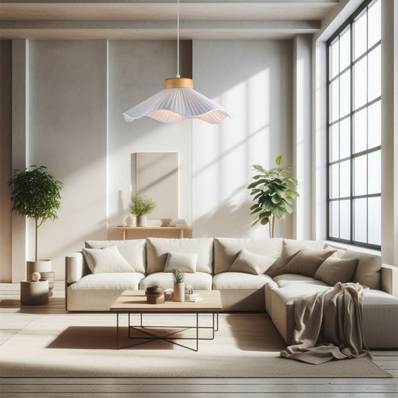 Seraphina Large Pendant Light White